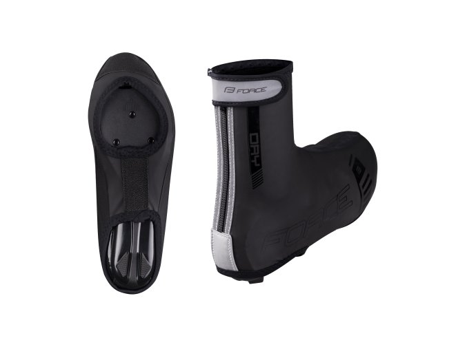 návleky treter FORCE PU DRY ROAD, černé (Varianta M)