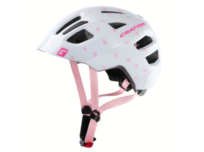 Dětská helma CRATONI Maxster Rose Glossy (Varianta XS-S (46-51 cm))