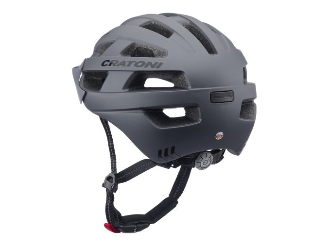 Helma CRATONI Velo-X Grey Matt (Varianta S-M (52-57 cm))