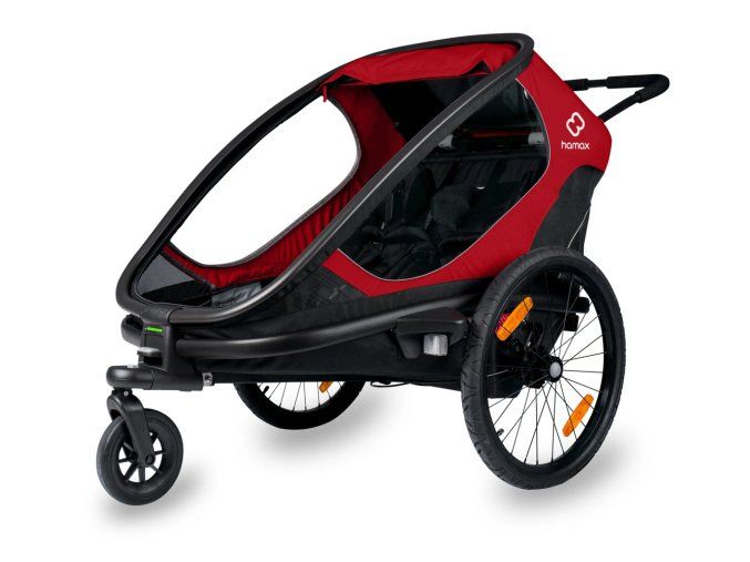 detsky vozik hamax outback red black o