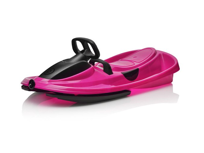 kluzák s volantem Plastkon Stratos růžový