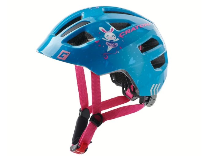 Dětská helma CRATONI Maxster Blue Glossy (Varianta XS-S (46-51 cm))