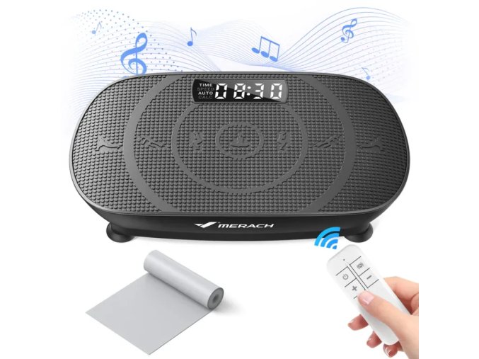 Podložka vibrační MERACH 2398 pro celé tělo šedá