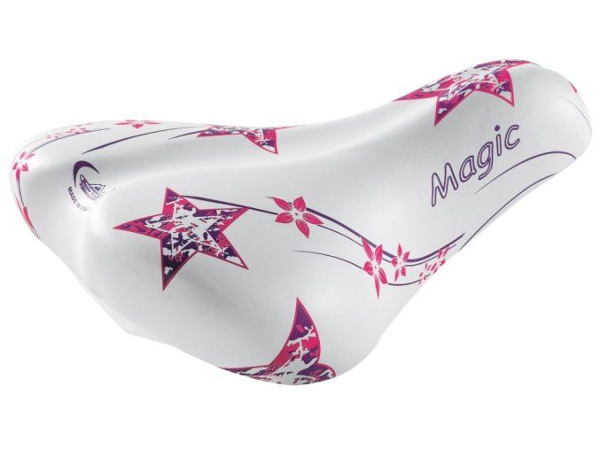sedlo MONTE GRAPPA MAGIC dětské bílé