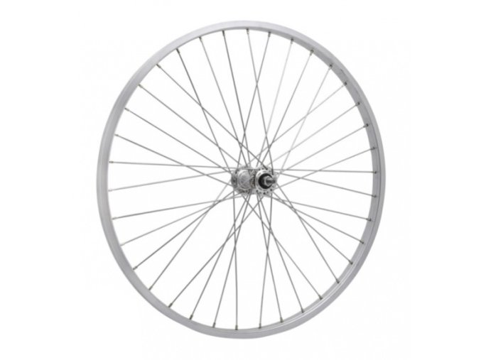 kolo zapletené 26"  559-21 přední  36 děr stříbrné Union/CnSpoke