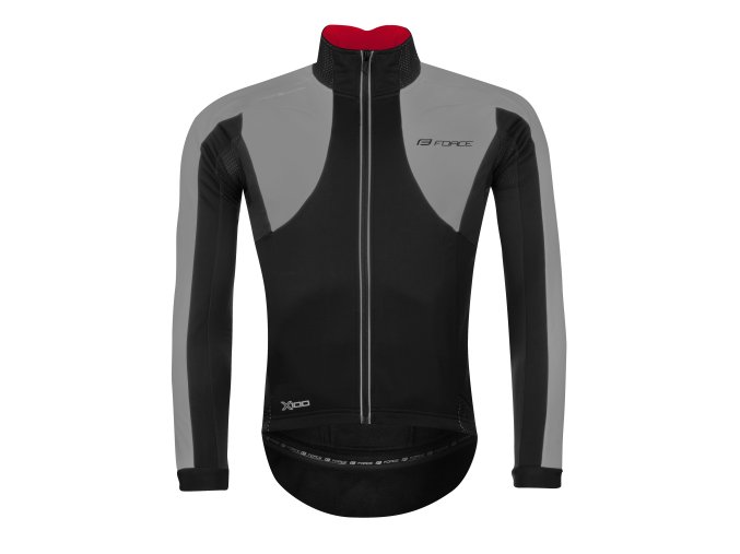 bunda FORCE X100 zimní, černo-šedá
