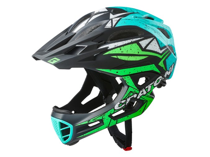 Helma CRATONI C-Maniac Pro Black/Lime/Turquoise Matt