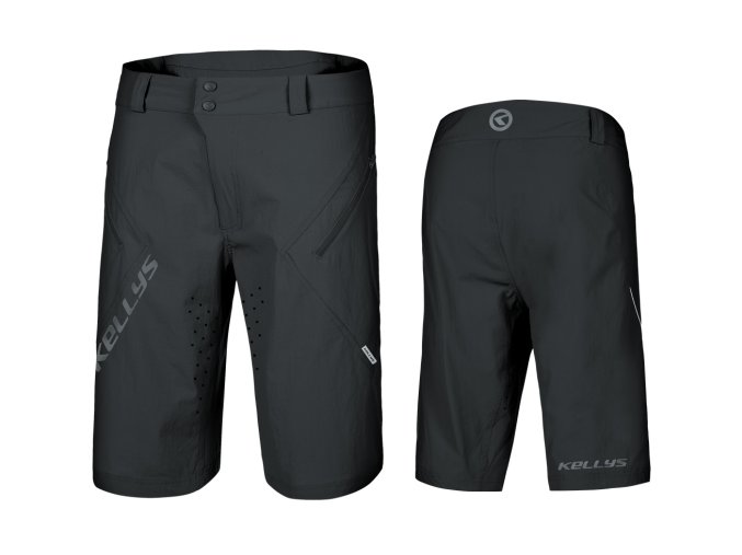 KELLYS Cyklokalhoty volné STOKE black