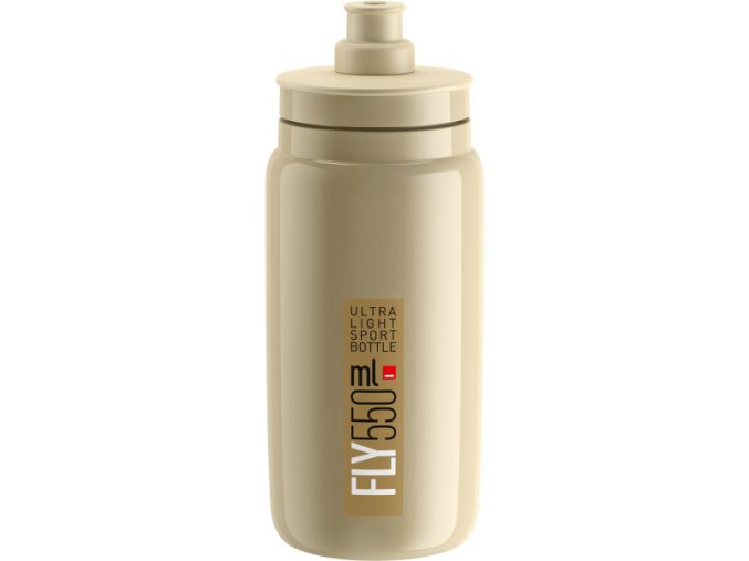 lahev ELITE FLY 20 béžová/hnědé logo 550 ml