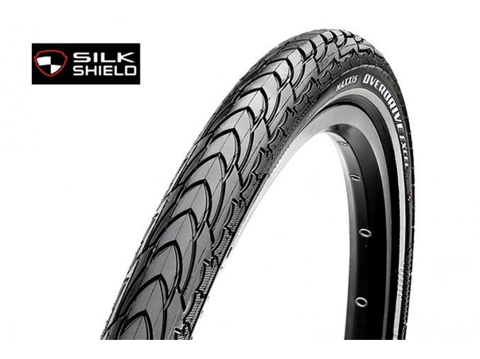 MAXXIS PLÁŠŤ OVERDRIVE EXCEL DRÁT 700X35 SILKSHIELD/REF drát Reflex