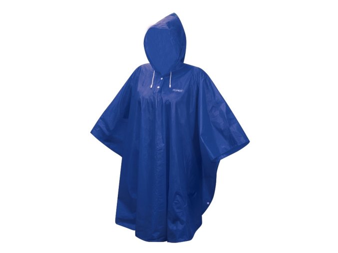 poncho FORCE KID nepromokavé, modré XS - M