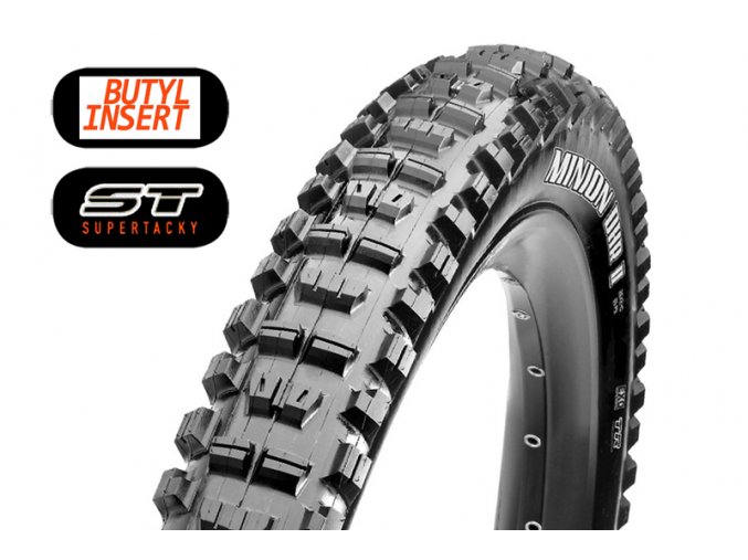 MAXXIS PLÁŠŤ MINION DHR II 27.5X2.40 DRÁT ST/DH