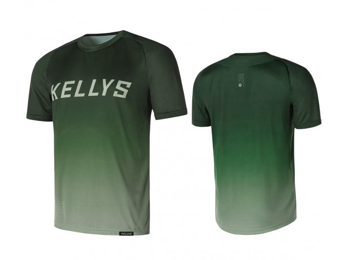 KELLYS Enduro dres TYRION 2 krátky rukáv green