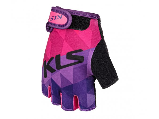 KELLYS Rukavice KLS YOGI short, purple, dětské