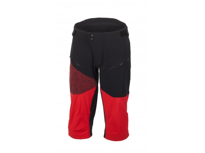 Kraťasy GHOST Ridge Line Black/Red