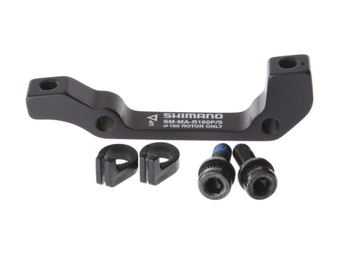 adaptér kotoučové brzdy Shimano zadní 160mm standard original balení