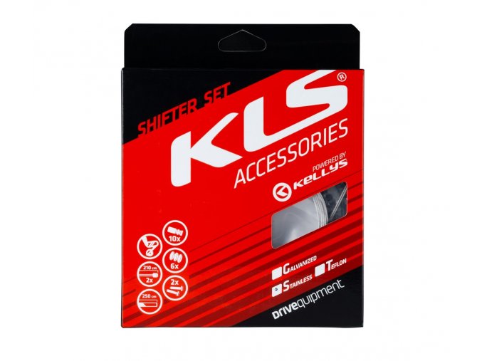 KELLYS Shifter set KLS stainles steel