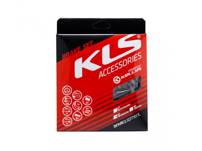 KELLYS Brake set KLS stainles steel