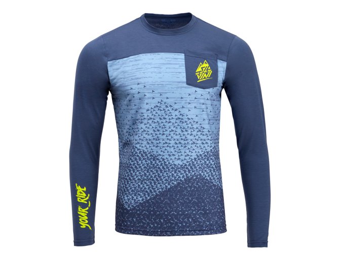 Silvini pánský dres MD1804 Ello (Velikost S, Barva blue-neon)