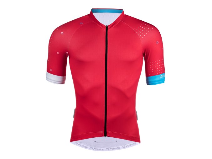 dres FORCE GAME krátký rukáv, červený M