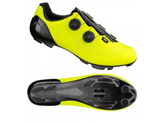 tretry FORCE MTB WARRIOR CARBON, fluo