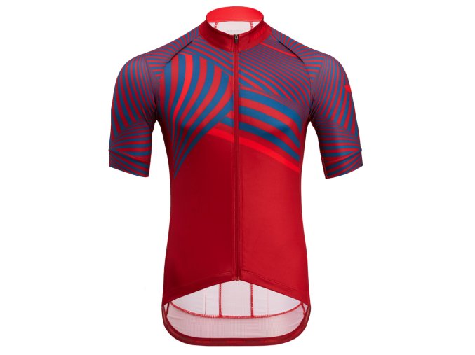 Silvini pánský dres MD1418 Chiani (Velikost S, Barva merlot-ocean)