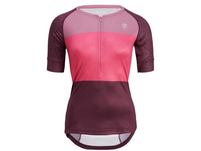 Silvini dámský dres WD1432 Stabina (Velikost XS, Barva plum-fuchsia)