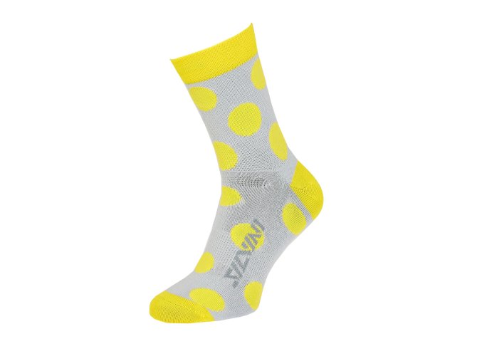 Silvini unisex ponožky UA1659 Bevera (Velikost 36-38, Barva yellow-cloud)