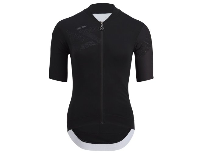 Dámský dres Silvini WD1619 Rosalia (Velikost XS, Barva black-charcoal)