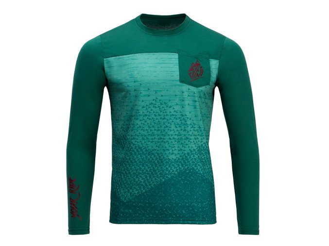 Silvini pánský dres MD1804 Ello (Velikost S, Barva olive-ocean)