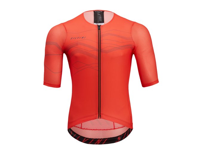 Silvini pánský dres MD2000 Legno (Velikost XS, Barva ruby-charcoal)