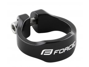 objímka sedlovky FORCE na inbus 31,8mm Al, černá