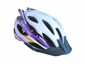 KELLYS Přilba Dynamic white-alpine purple