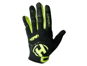 rukavice HAVEN DEMO LONG černo/zelené