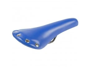 sedlo M-Wave retro nýty modré