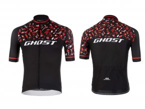 GHOST Dres Factory Racing Short black / red / white 2019