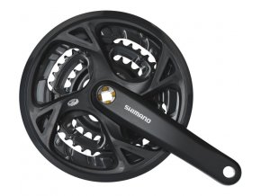 kliky Shimano Acera FC-M371 3x9 48/36/26z 170mm černé s krytem original balení