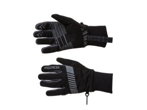 rukavice Progress SNOWSPORT GLOVES černo/šedé