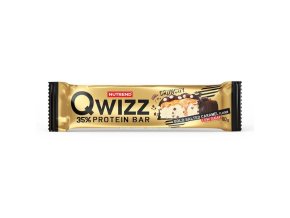 tyčinka Nutrend QWIZZ PROTEIN BAR slaný karamel 60g