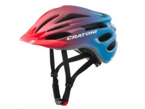Dětská helma CRATONI Pacer Red/Blue Matt