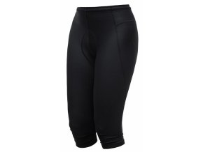 kalhoty 3/4 dámské SENSOR CYKLO ENTRY true black (Velikost L)