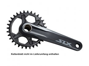 kliky Shimano SLX FC-M7100 0x12 175mm bez převodníku černé original balení