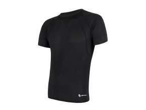 triko krátké pánské SENSOR COOLMAX AIR černé (Velikost L)