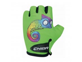 Cyklistické rukavice pro děti COOL Kids Chameleon