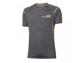 triko krátké pánské Progress NKR merino šedý melír (Velikost XL)
