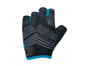 Cyklistické rukavice pro dospělé Air Master černé/modré