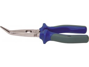 CYCLUS TOOLS long nose pliers, bent, 200 mm, multicomponent grips