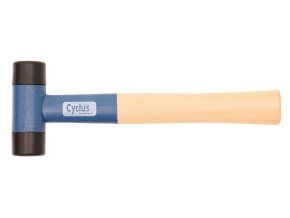 CYCLUS TOOLS rubber mallet 452 g, ash wood-handle 290 mm