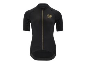 Silvini dámský dres WD2210 Mottolina (Velikost XS, Barva black-gold)