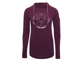 Silvini dámská mikina WD1920 Merate (Velikost XS, Barva plum-blush)